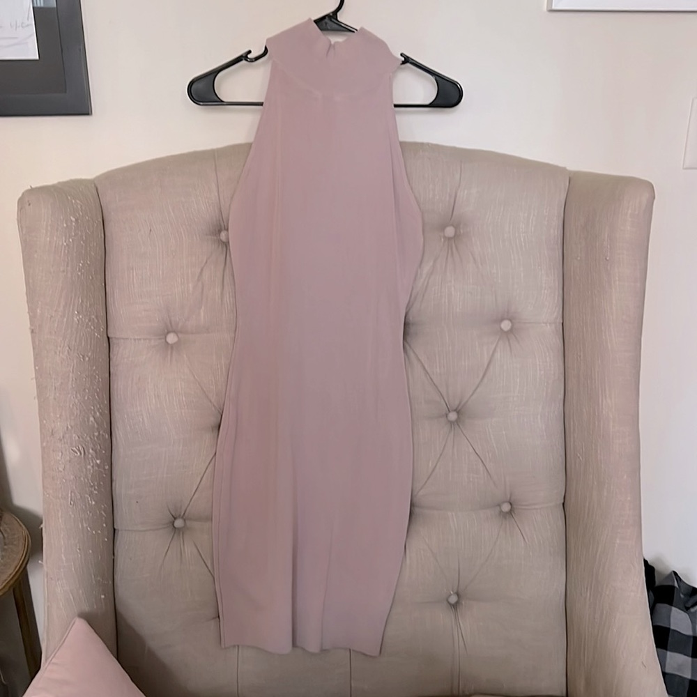 Rose dusted sweater dress -pretty thick material good quality